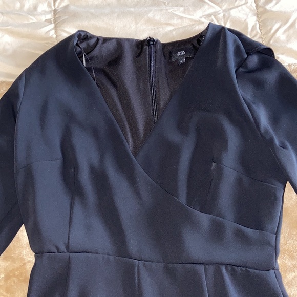 RIVER ISLAND black romper dress size US 6. - Picture 2 of 5